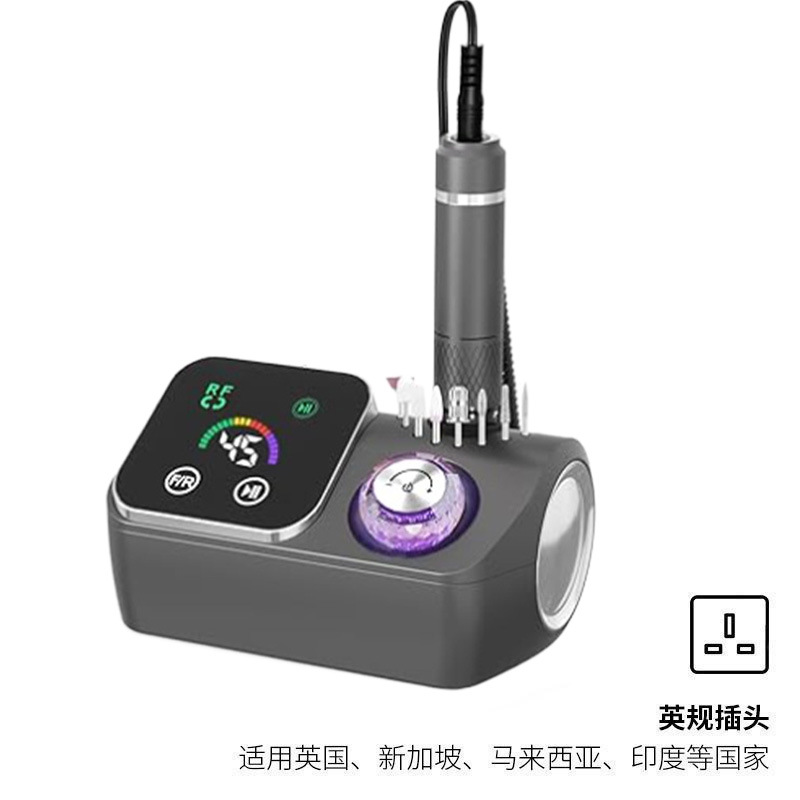 Ampuñadora de uñas transfronteriza gran torsión 45000RPM ampuñadora de alta velocidad ampuñadora de uñas profesional
