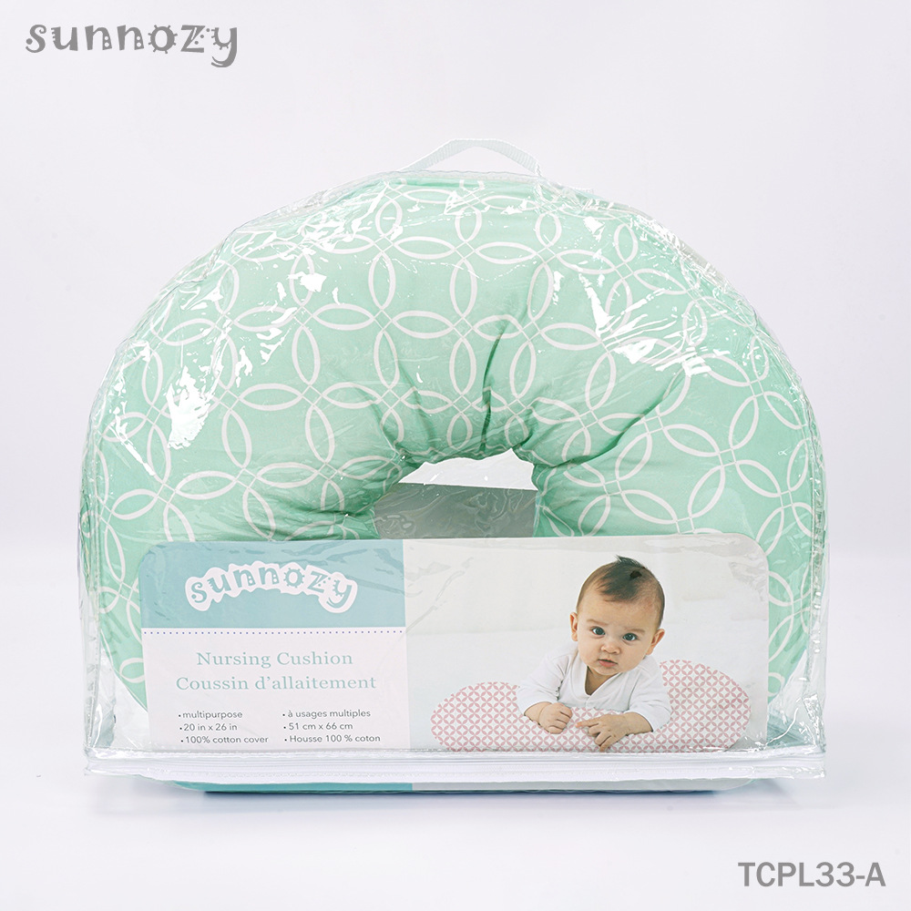 Almohada de lactancia transfronteriza en forma de U para recién nacidos, antivómitos, cojín multifuncional de soporte lumbar, almohada auxiliar, almohada de lactancia para bebés