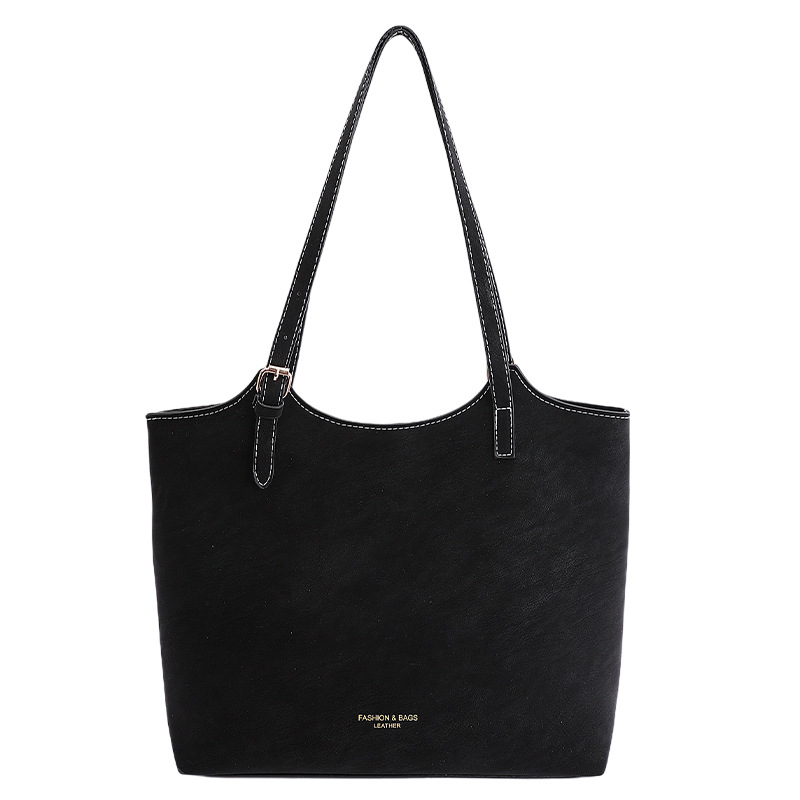 Bolsa de gran capacidad para mujeres 2026 nueva moda bolso de hombro de mujer alta textura versátil bolso de mujer de viaje mate