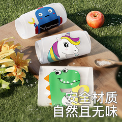 Mumeng children's rainproof trouser covers waterproof and stain-resistant cartoon foot covers above the knee rainy day baby leg covers anti-dirty trouser leg covers