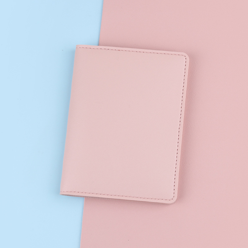 Titular de pasaporte de viaje cubierta protectora de almacenamiento titular de la tarjeta antirrobo RFID titular de Certificado de ultramar titular de pasaporte ultrafino simple