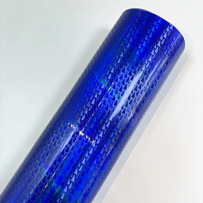 Auto Color Change Film forged carbon car laser color - pet-laser-machine-carbon-blue-10475-152165