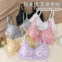 碎花无痕印花薄款小内衣