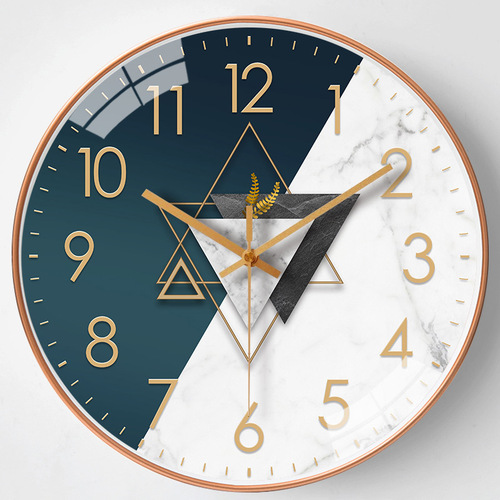 8-inch 20cm Fashion Light Clock Wall Clock Living Room Home Decor Silent Clock Creative Quartz Clock