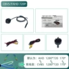 Golden lens 22.5 large 360-degree rotation AHD720P/CVBS dual control