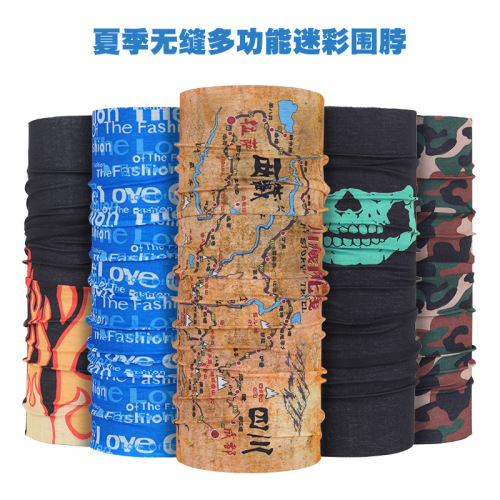 Ruidong American Outdoor Bicycle Magic Scarf Sports Equipment Balaclava Riding Face Mask Versatile Headscarf