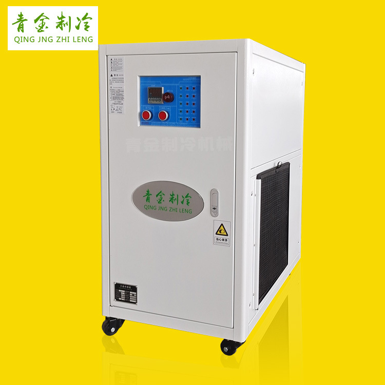 水冷磨粉机设备 快速降温粉碎腔冷水机 磨粉循环制冷冰水机系统