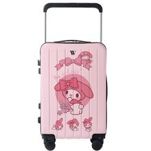 小舞三丽鸥定 制宽拉杆行李箱可爱女学生卡通旅行拉杆箱静音万向