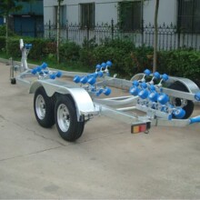 ATV 平板拖车 沙滩车全地形车牵引拖斗 外贸出口场地转运拖车