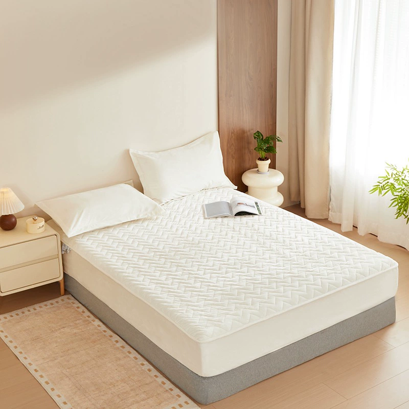 Quilted sheet, mattress, dustproof protective cover, bedspread