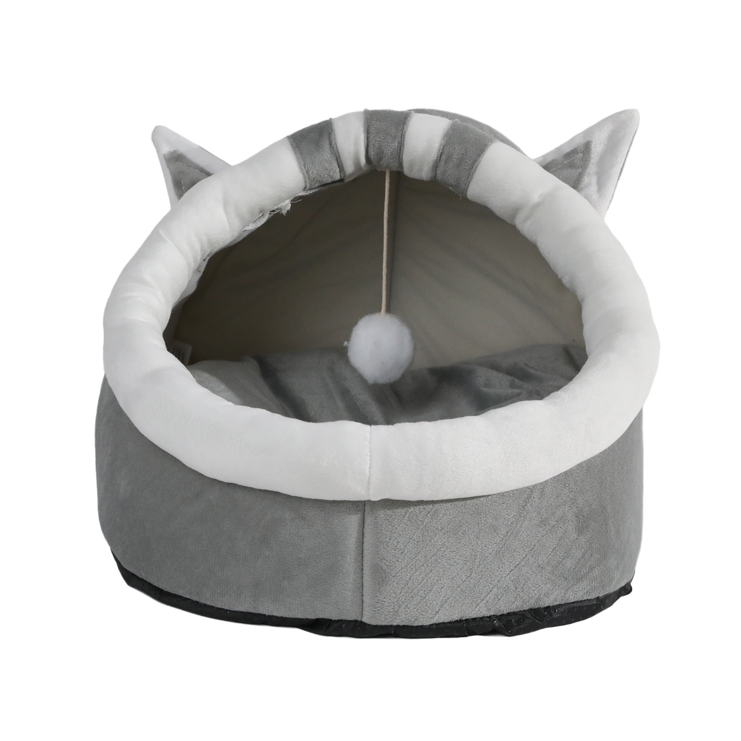 Hawo nuevo invierno cálido sueño profundo nido gato casa semi-cerrado perrera gato nido mascotas suministros en stock al por mayor