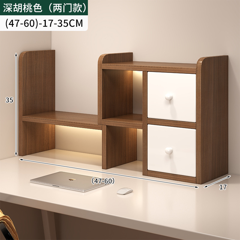 Estantería de escritorio Estante de escritorio Estante de escritorio Estante de almacenamiento de escritorio Dormitorio Buenas cosas Mesa de estudio Estante de capas pequeñas de varios pisos Estante de capas
