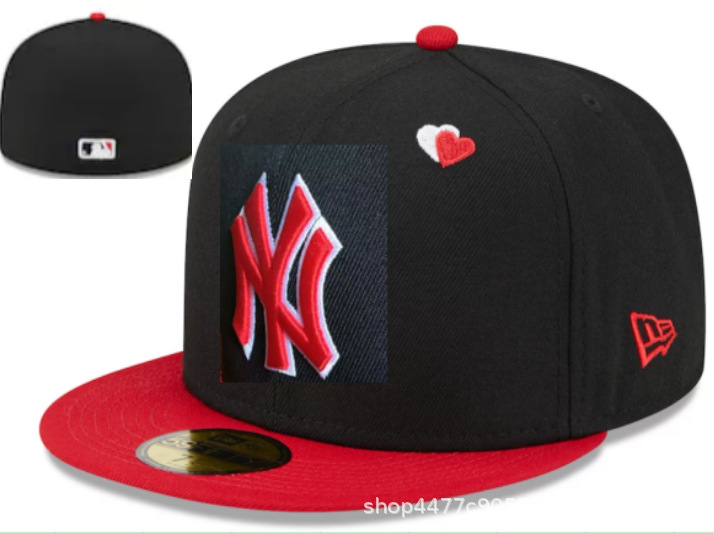 Sombreras de béisbol totalmente cerradas para hombres no ajustables, sombreros de baile callejero totalmente cerrados, sombreros de borde plano, sombreros de tamaño americano