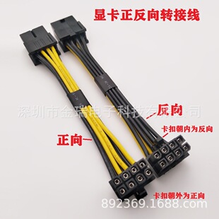 GPU�@��90�ȏ��^�D�Ӿ��Դ��8Pĸ�D8��18AWG 10CMͨ����