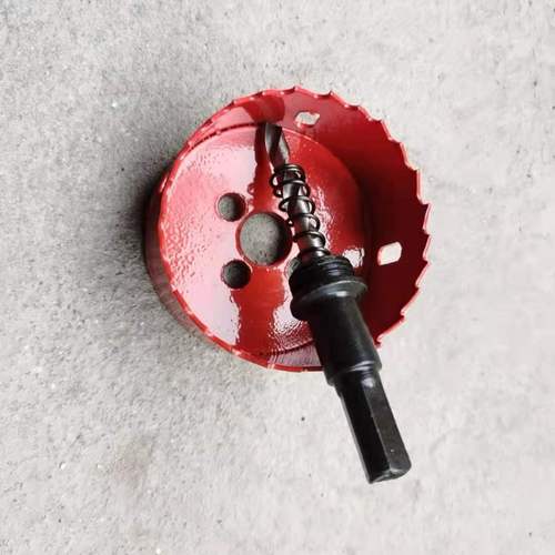 M42 bimetal hole opener stainless steel 2mm below iron board gypsum board plastic hole depth 2-25mm thick