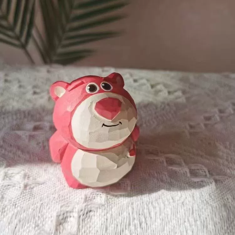 Симпатичная фуксия клубника, ручка стола с животными, для рукоделия, подарок на день рождения