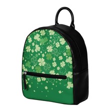 国际站热款Leprechaun印花百搭潮流双肩包女士手提包背包来图印制