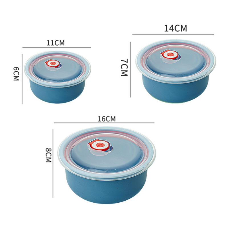 Caja de almuerzo sellado transfronterizo engrosado tazón de sopa portátil al aire libre set de tazón de arroz fabricante de regalos por mayor