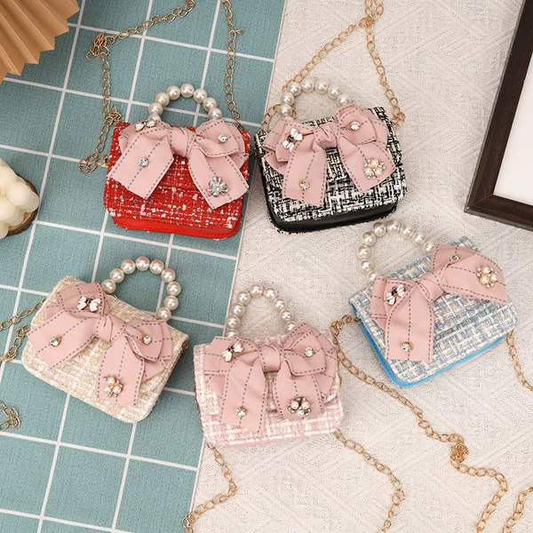 Children's Bag Korean Girls' Shoulder Bag Cute Little Girl Casual Crossbody Bag Outgoing Beautiful Gift Handbag