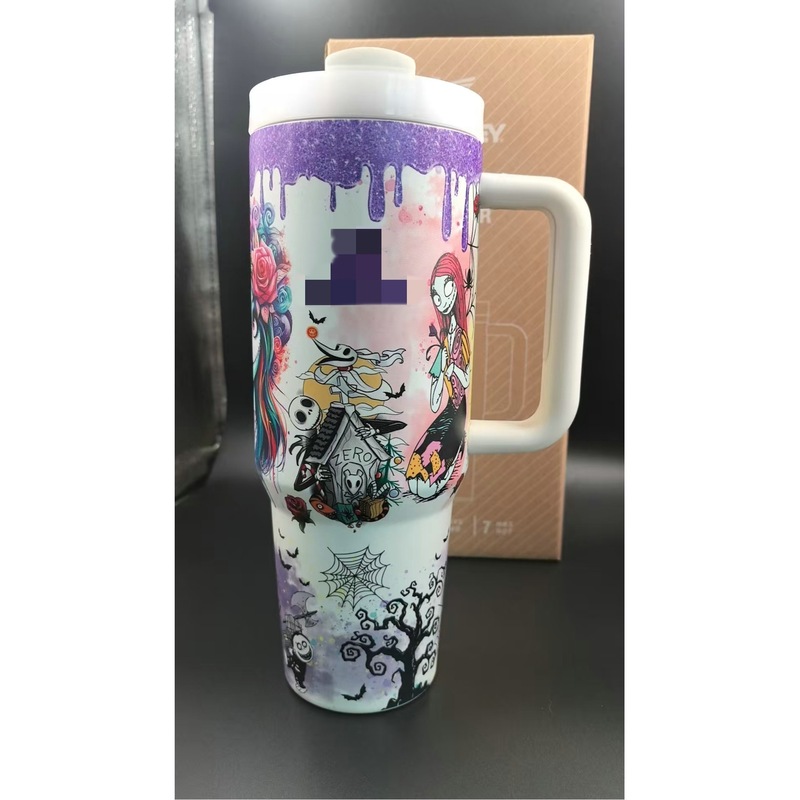 万圣节40oz冰霸杯 大容量高颜值夜光保温杯304不锈钢车载保温杯|undefined