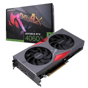 New RTX 4060Ti Tomahawk DUO 8G video rendering computer game light chasing graphics card