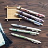 Chinese high quality gel pen, black pencil case for elementary school students