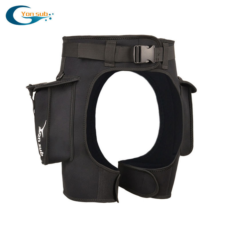 Diving Pants Yonsub2.5Mm Water Homework Pants Adult Men and Women Split Storage Open Crotch Diving Shorts