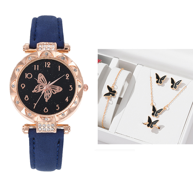 80g Weight Ordinary Glass Mirror Material Flannel bag Strap Material Watch Classification Pointer Display Type Buckle Buckle Style Round Dial Shape Daily, Street Occasion Quartz Movement Butterfly Pattern Women's Gender Casual Style Casual Butterfly Buckle Quartz Women's Watches 4