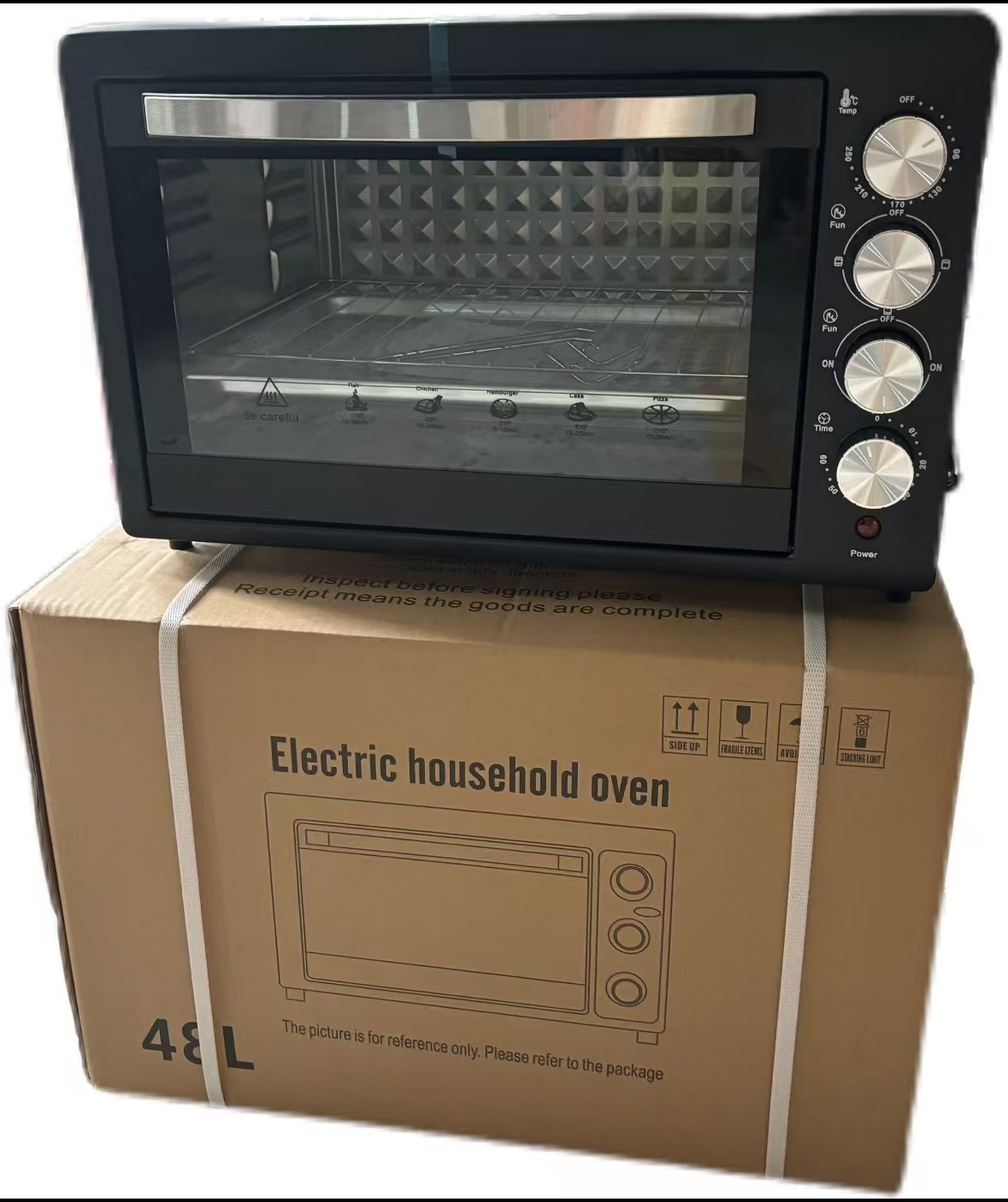 48L 인기 모델(4튜브 가열) 4개 손잡이