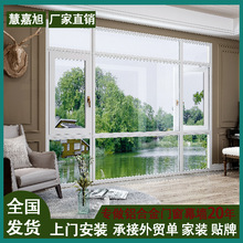 广州厂家直销铝合金窗 卧室房间窗隔音铝合金平开窗 49系列平开窗