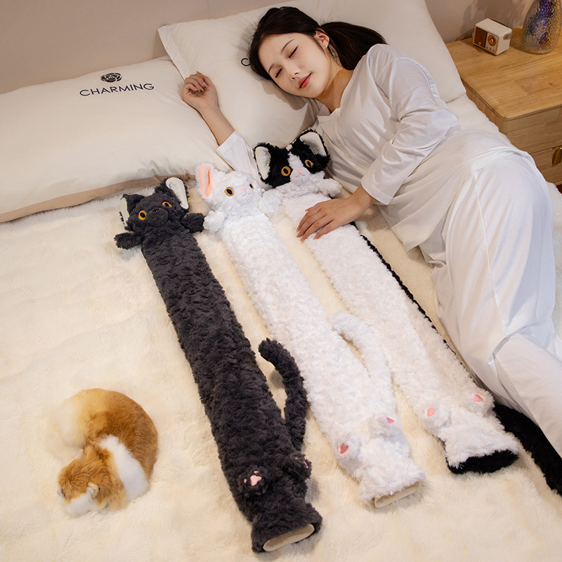 Devon Cat Strip Wärmflasche, Winterwärmer, Bettdecke, Wasserbefüllbare Heizmatte, Langzeit-Wärmekompresse, Wärmflasche für Damen_voghion.com