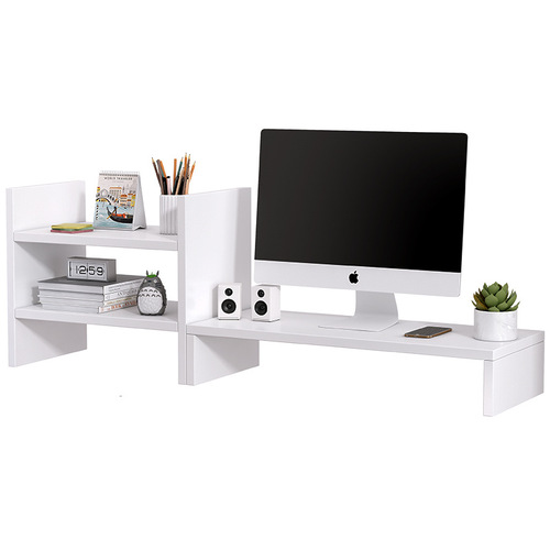 Yijiada desktop computer monitor elevated shelf desktop storage pad elevated shelf base bracket desk storage rack