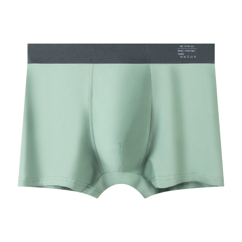 Ropa interior de hombre de algodón de alta elasticidad, sin costuras, calzoncillos de cintura media, estilo fino de verano, suave y agradable para la piel, lote mixto multicolor