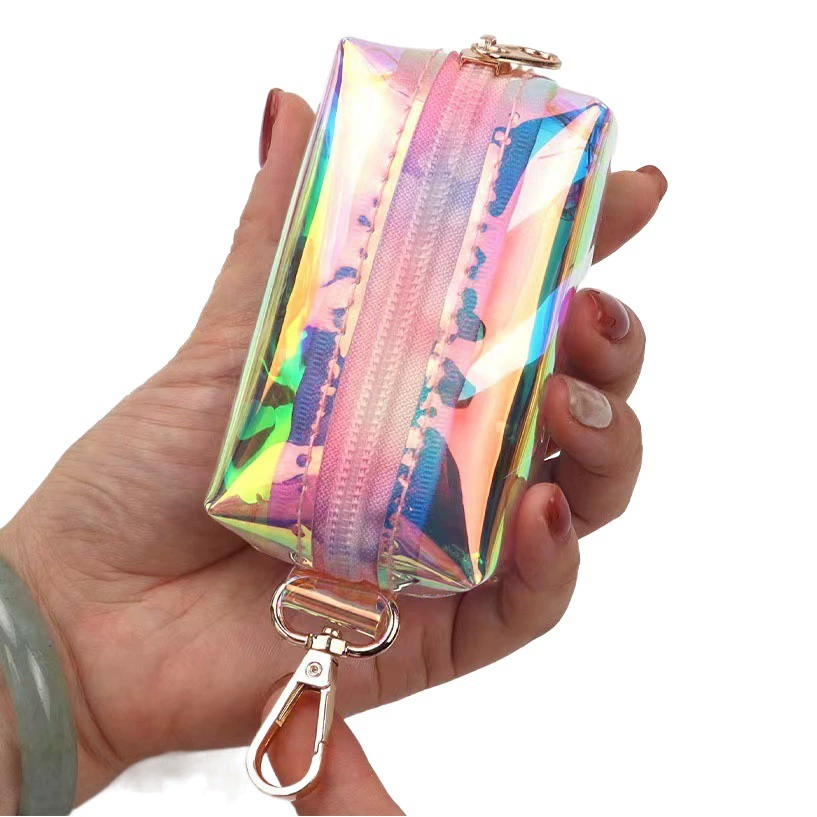 Домашнее животное мешок для мусора Диспенсер Magic Star Chain Picker Сумка для хранения Прозрачный лазерный сборщик в наличии Оптовая продажа