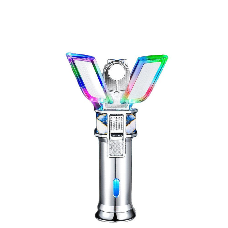 Brazo de la luz Dija transformador personalidad creativa encendedor de carga a prueba de viento para enviar amor amor encendedor en línea famoso