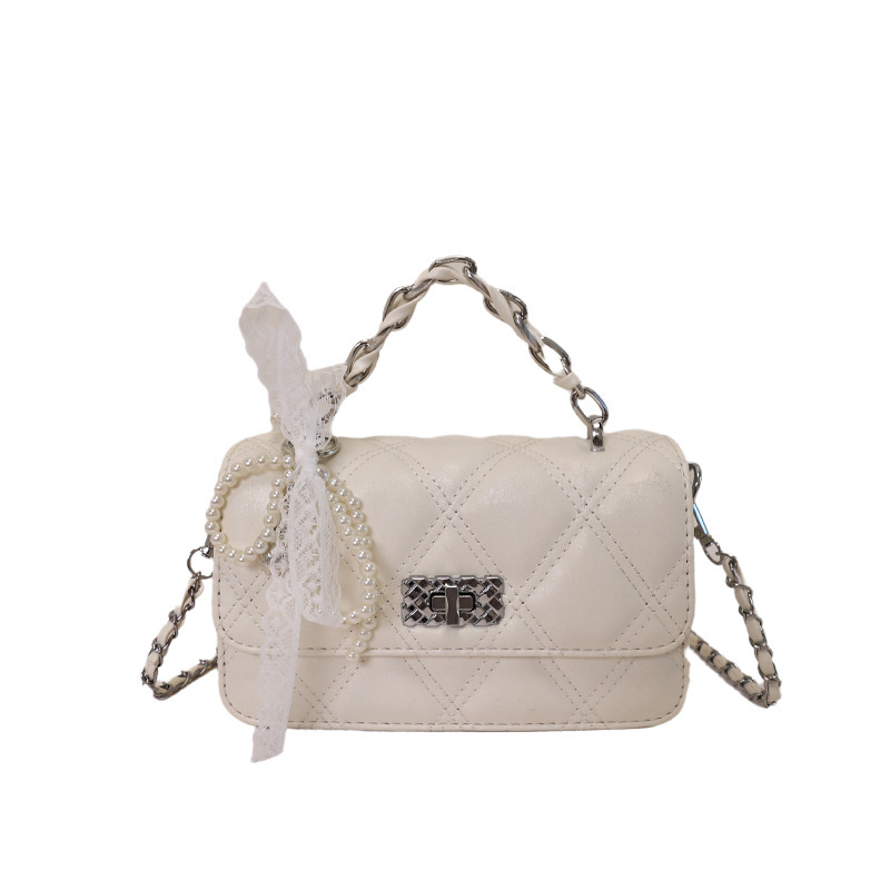 Xiaoxiang estilo de cadena de diamond bolso pequeño bolso de mujer de verano nuevo bolso de moda estilo diario simple bolso cuadrado image 13