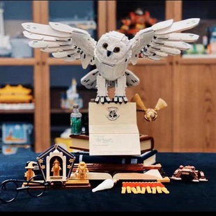 Harry Potter series Hedwig owl 76391 building blocks assembled educational toys gifts cross-border wholesale