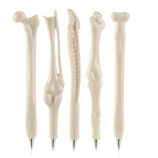 Manufacturer's Creative Medical Student Radius Pen Artificial Bone Water Pen Personalized Black Signature Pen Novelty Small Toy