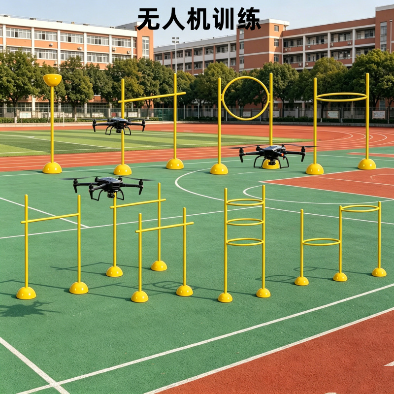 Football Training Obstacle Poles, Drone Training Obstacle Course, Agility Circles, Hurdle Racks, Basketball Training Obstacle Poles Football Training Obstacle Poles, Drone Training Obstacle Course, Agility Circles, Hurdle Racks, Basketball Training Obstacle Poles