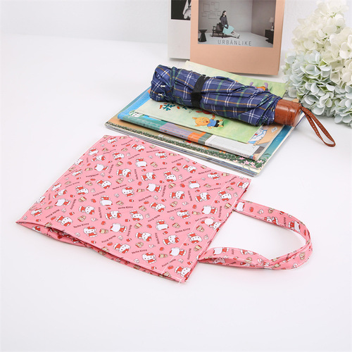 Cute Japanese Ghost Series Waterproof Cartoon Portable Lunch Box Bag Lunch Bag Going Out Tutorial Bag Water Bottle Bag