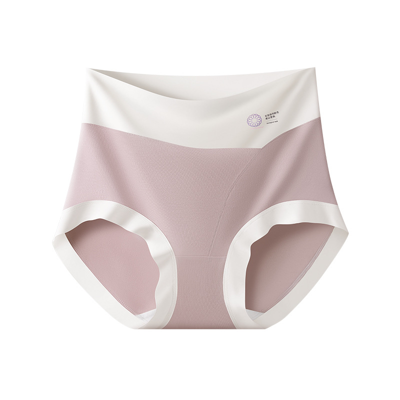 Renovación de la tecnología patentada estándar recordatorio modal entrepierna alargada entrepierna antibacteriana cintura alta talla grande ropa interior modal para mujer