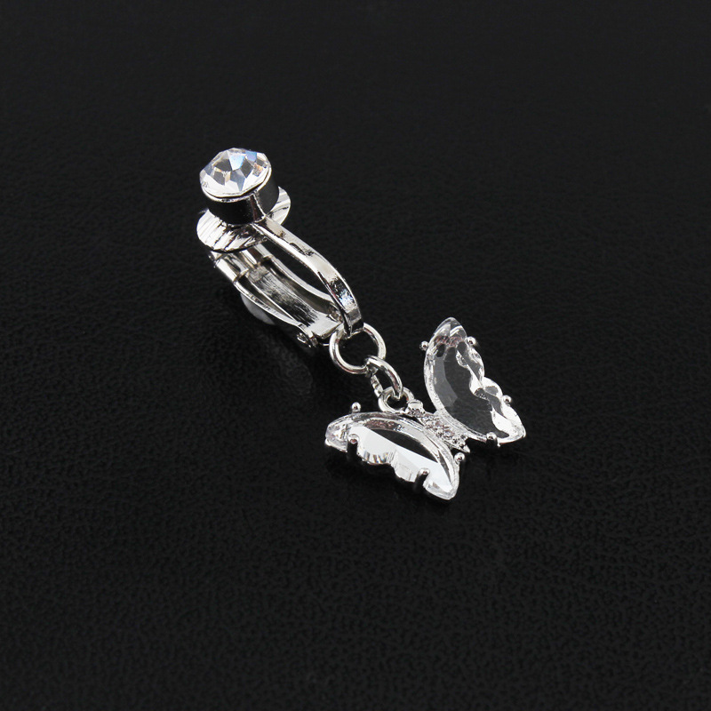 Piercing de nombril papillon avec cristal accessoire chic_voghion.com