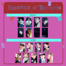 边伯贤BAEKHYUN MINI5 专辑ESSENCE OF REVERIE SELFIE小卡KIWEE
