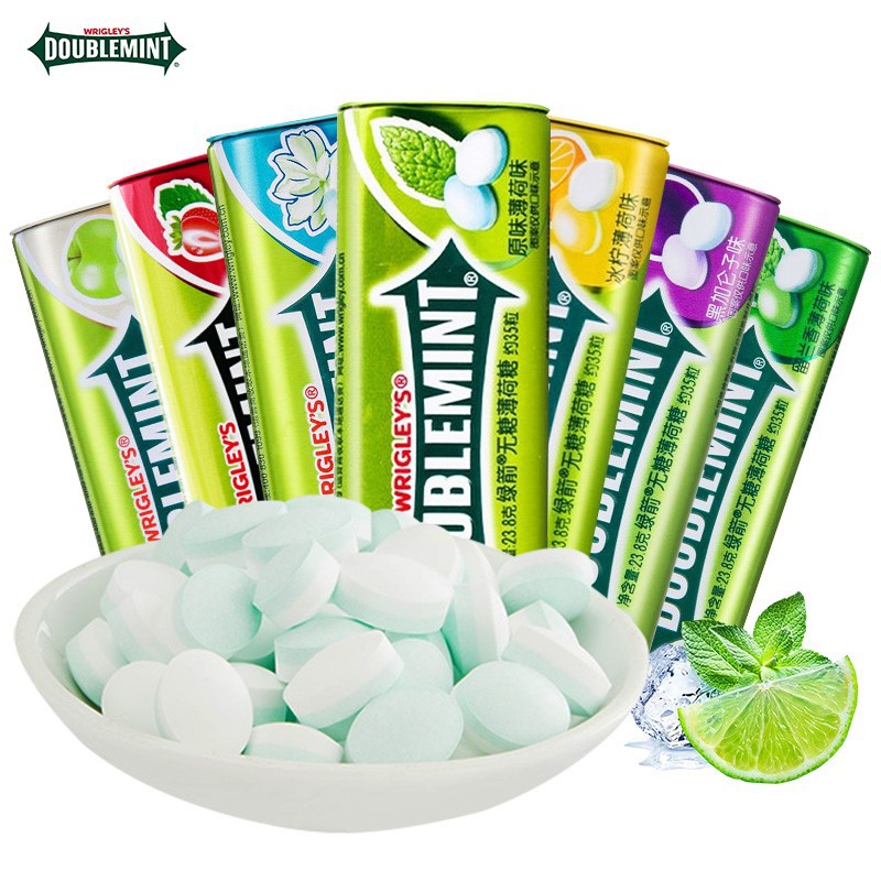 Green Arrow Sugar-free Mint 35 23.8g Iron Box Jasmine Multi-flavor Portable Fresh Chewing Gum