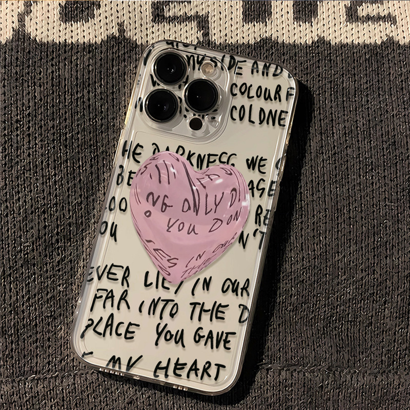 Heart Shape Pattern Tpu Heart Shape Modern Style Phone Cases Phone Accessories