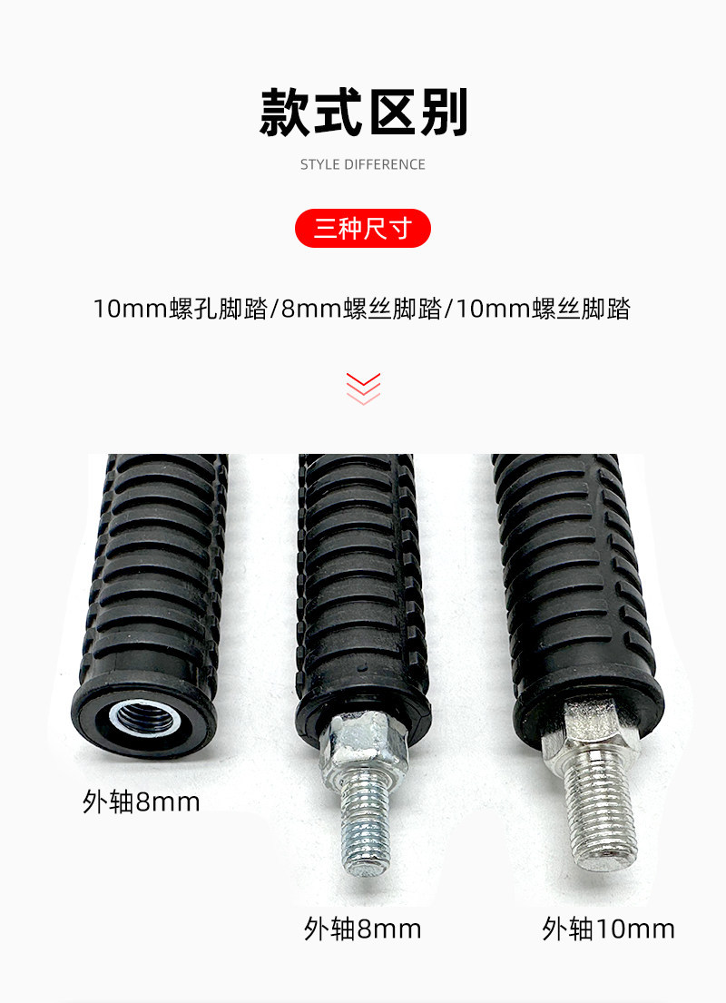 Aluminum Alloy Mid-Axis Flow Blocker Universal Pedal Accessory for Niu Gt6/B2/Co/F0/U2 Electric Scooters
