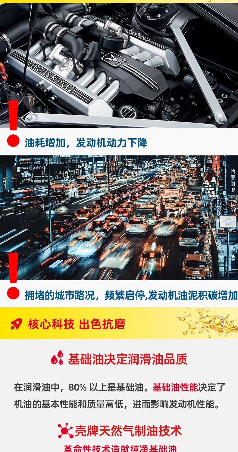 Suitable for Station-Operated Shell Engine Oil 5W30 Ultra-Helix Gray Shell Sp Grade Fully Synthetic Automotive Lubricant 4L