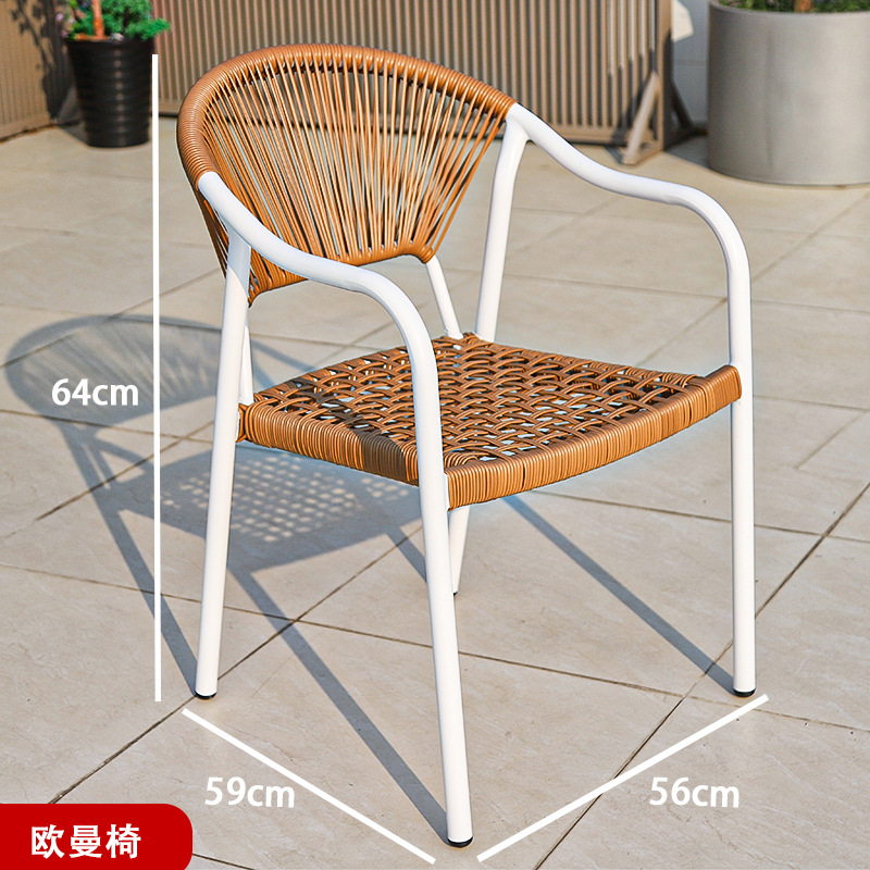 Silla Oman B (trenzado de cuerda)