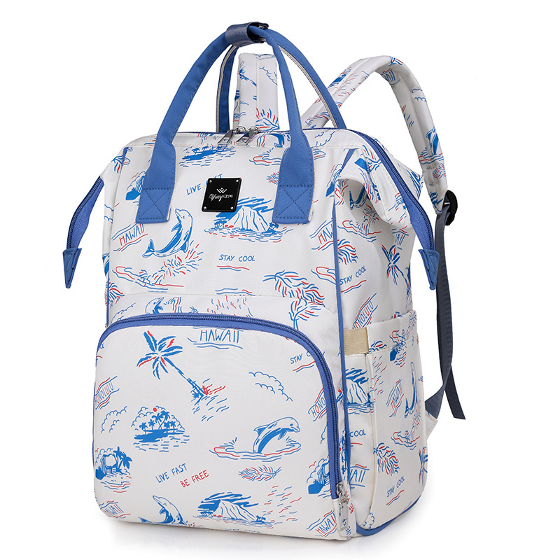 Mom Bag, baby bag, large-capacity, lightweight and fashionable for going out, new multi-functional double-shoulder mom bag undefined