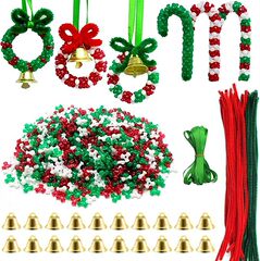 アマゾンの人気クリスマスビーズ装飾セットクリスマスDIY花輪鈴クリスマスツリーDIY装飾ペンダント